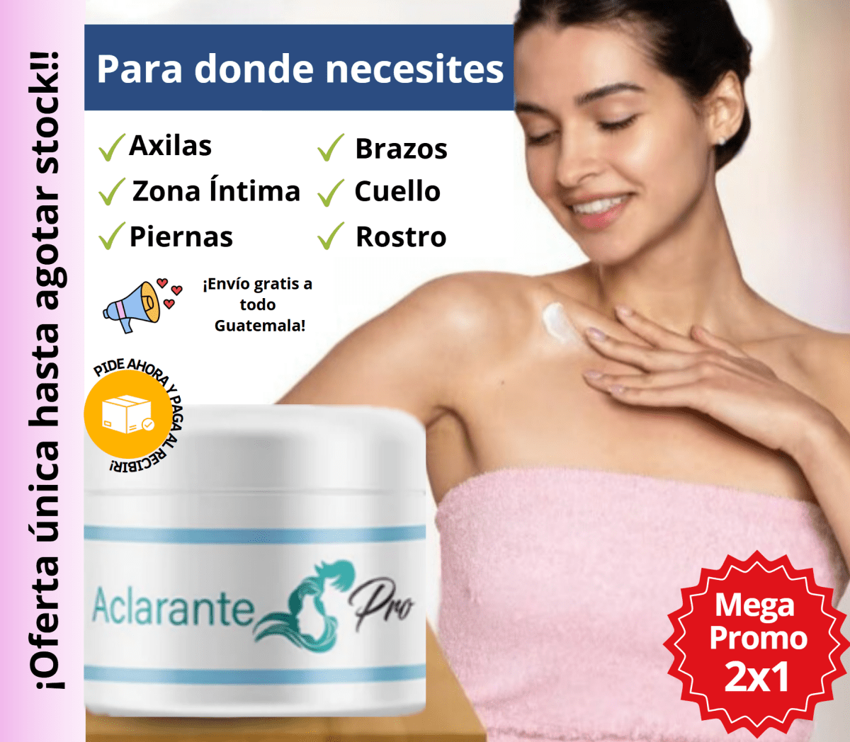 ¡Mega promoción de Crema Aclarante! - IMPERIUM