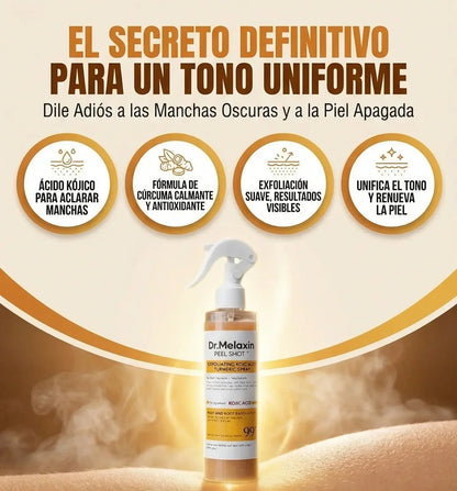 DR. MELAXIN PEEL SHOT™ - SPRAY COREANO EXFOLIANTE CORPORAL + ENVÍO GRATIS🎁