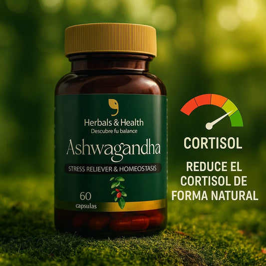 ASHWAGANDHA CAPSULAS - Libérate del Estrés y la Fatiga - VitaFarma Guatemala