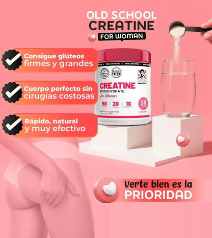 Creatina Monohidratada para mujeres - Fuerza, Energía y Rendimiento en cada dosis. - IMPERIUM