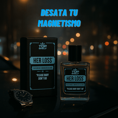 ¡Deja de ser Invisible! - "Her Loss®" Perfume con Feromonas para Hombres 💎 - IMPERIUM