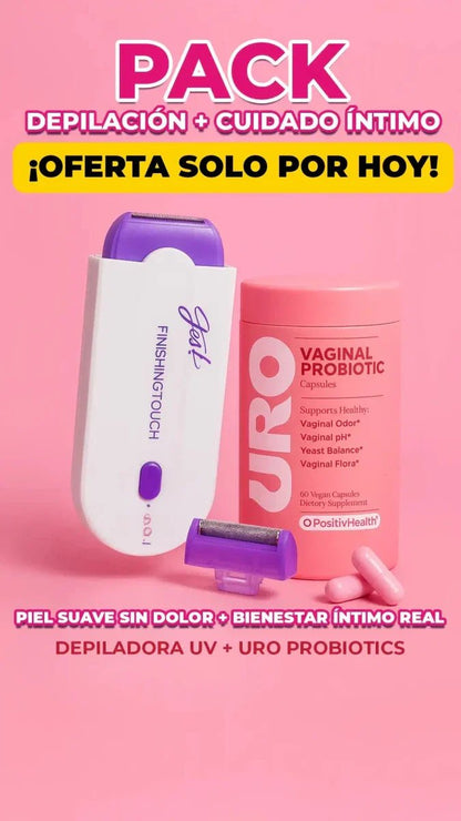 💖Dúo Perfecto: Depiladora UV + Uro Probiotics🌸✨ - IMPERIUM