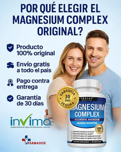Magnesium Complex Energía, Sueño y Bienestar en SOLO DÍAS! 💙 (Cópia) - IMPERIUM