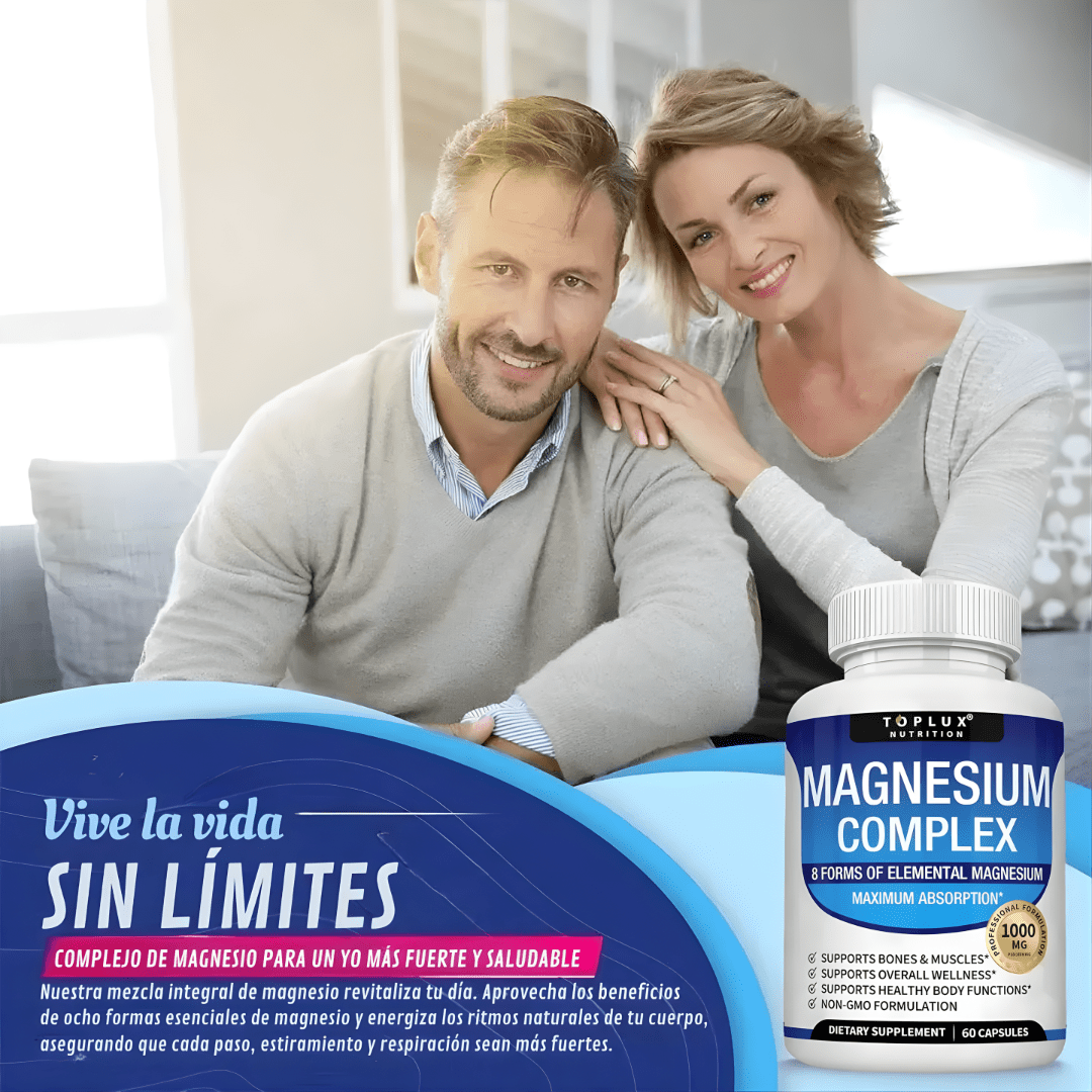 MAGNESIUM COMPLEX X 90 CÁPSULAS – Equilibrio mineral, bienestar diario y apoyo integral para tu rutina - IMPERIUM