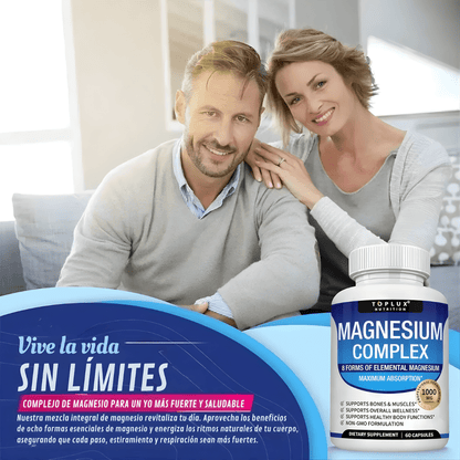 MAGNESIUM COMPLEX X 90 CÁPSULAS – Equilibrio mineral, bienestar diario y apoyo integral para tu rutina - IMPERIUM