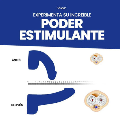 Selerb NAD+ 60 cápsulas | Recupera tu potencia y energía en la cama, en 2 semanas. Contiene: NAD+, RESVERATROL, COQ10, L - ARGININA, L - CITRULINA, SAW PALMETTO. - IMPERIUM