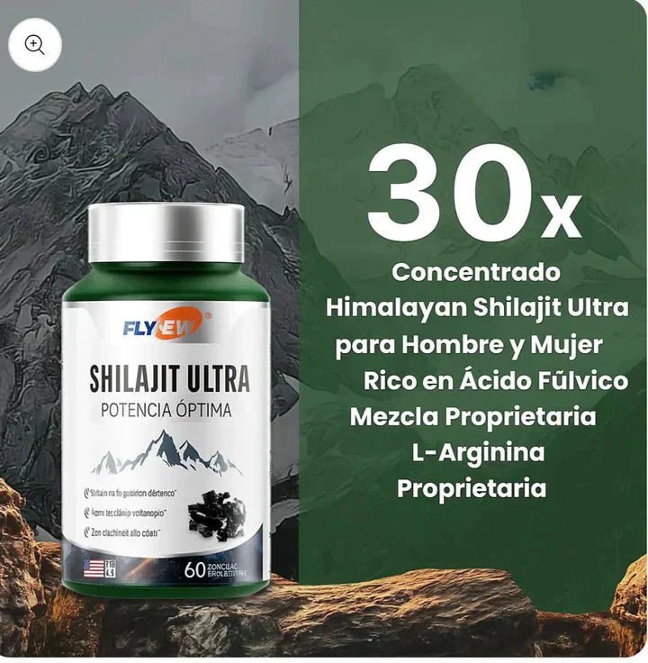SHILAJIT ULTRA® Energía, Testosterona y Rendimiento Natural - IMPERIUM